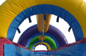 3Rainbow Slip and Slide Water slide​ Inside