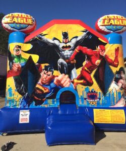 10Justice League Bounce House