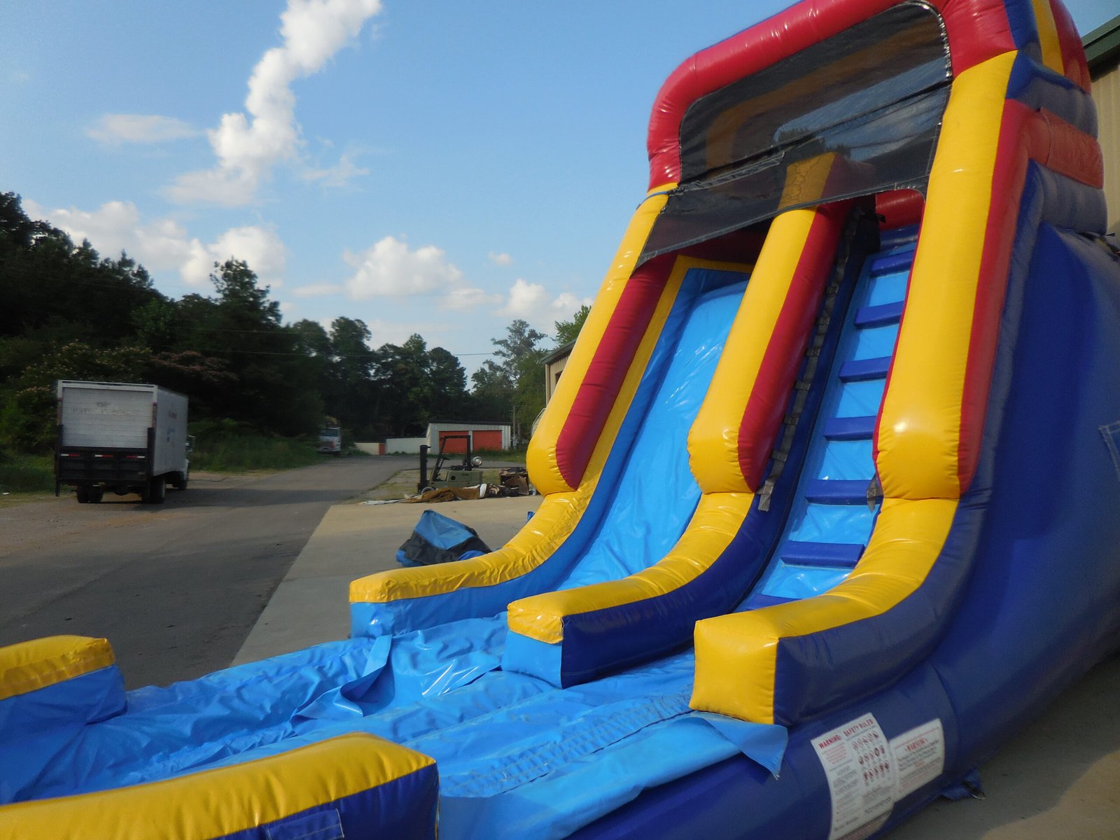 Deep Blue water slide rental
