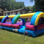 15Rainbow slip and slide water slide