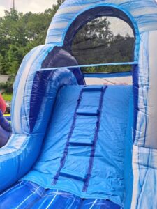 Blue Lagoon Wet Dry slide ladder