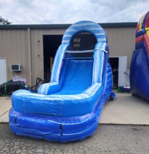 Blue Lagoon Wet Dry slide