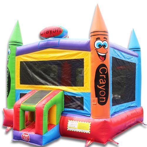 Crayon bounce house 2