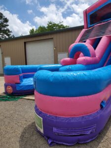 205Party Girl Power Twin Tower Wet Dry Slide bottom