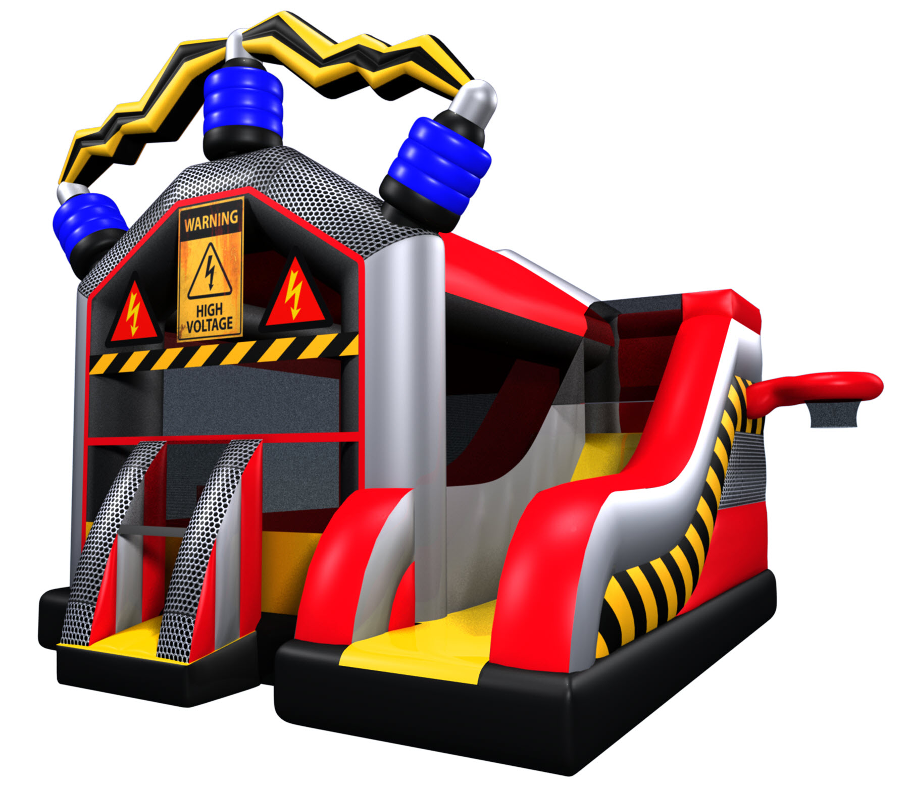 Mad Science bounce house combo