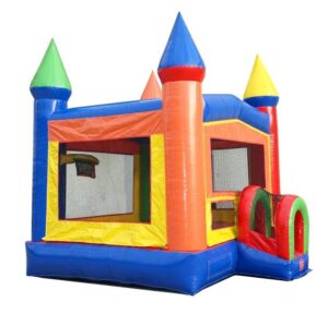 happy jump bounce house angle 2