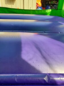 Ninja Turtle Bounce House floor