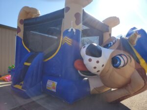 Police Dog Bounce House