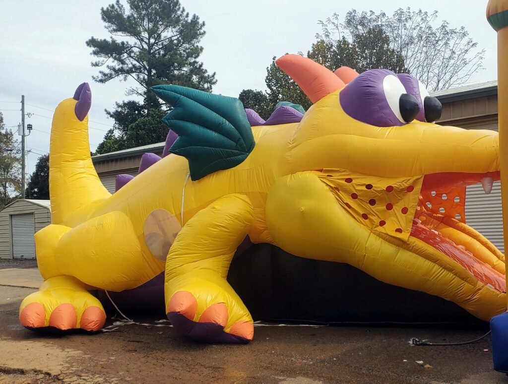 Blaze Dragon Hide & Slide | combo - $75 and up Bounce House and Slide ...