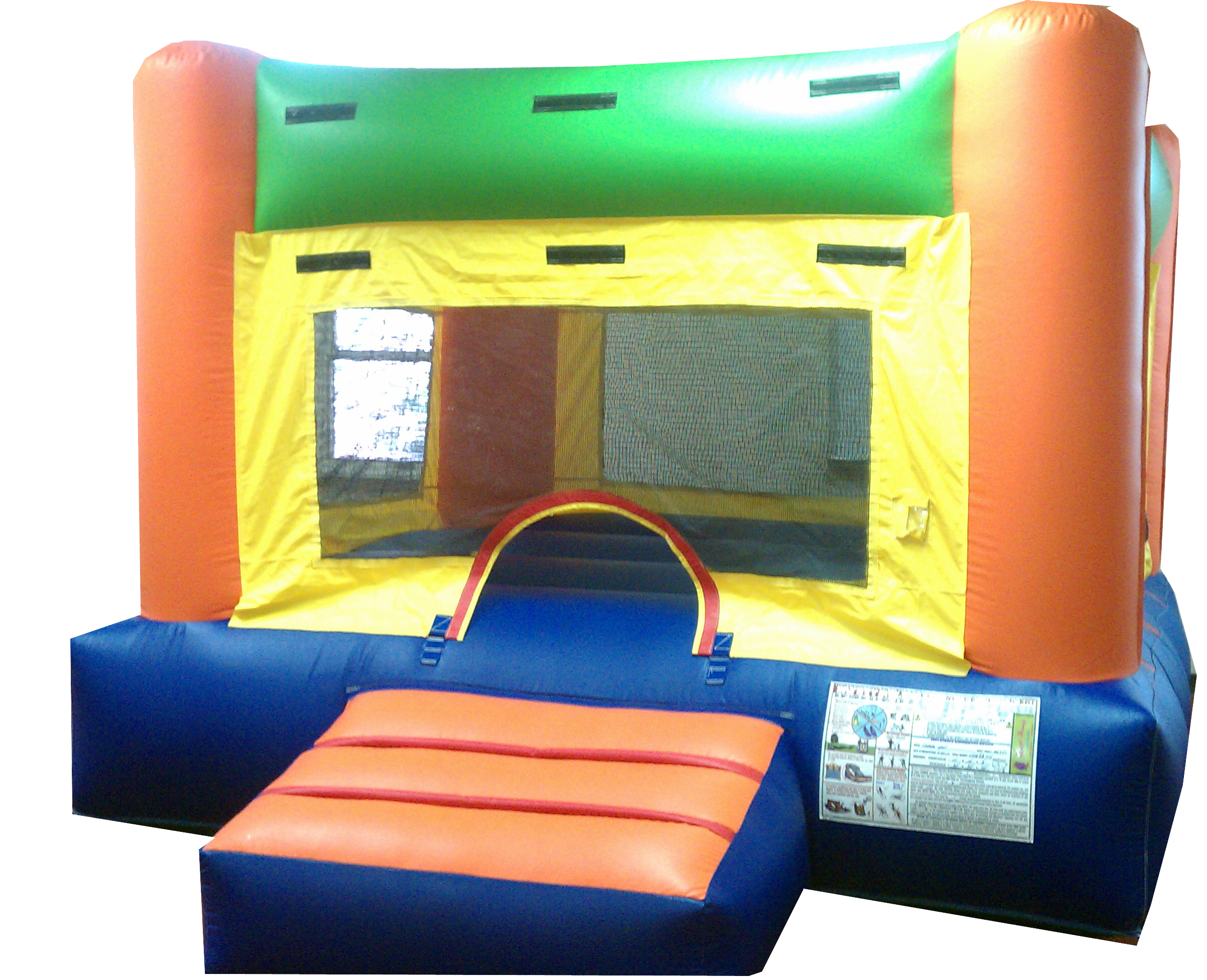 fun indoor out bounce house