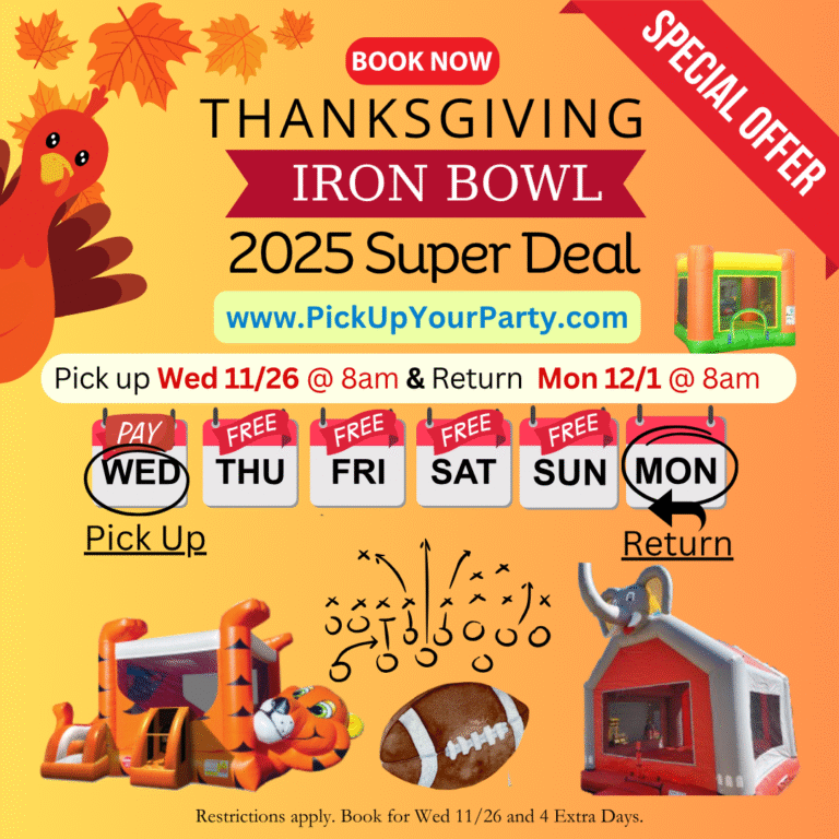 Thanksgiving 2025 Pick Up Your Party