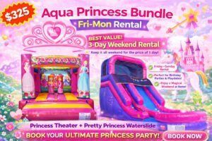 Aqua Princess Party Rental Bundle