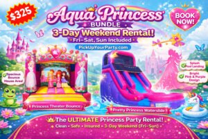 Aqua Princess Party Rental Bundle