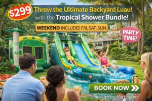 Tropical Shower Party Rental Bundle