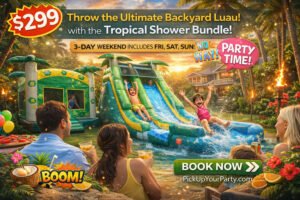 Tropical Shower Party Rental Bundle